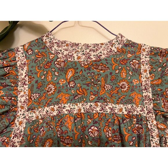 Universal Thread Dress Prarie Boho~Cotton Dress Size M - Picture 8 of 16